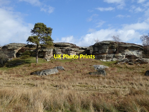 Photo 6"x4" Shaftoe Crags Bolam West Houses c2015 P1