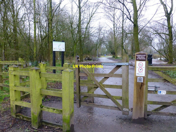 Photo 6"x4" Entrance to Longton Brickcroft Nature Reserve Longton\/SD4725 c2015
