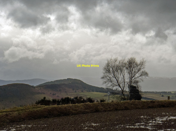 Photo 6"x4" Neil M Gunn Memorial in the Heights of Docharty Fodderty c2015