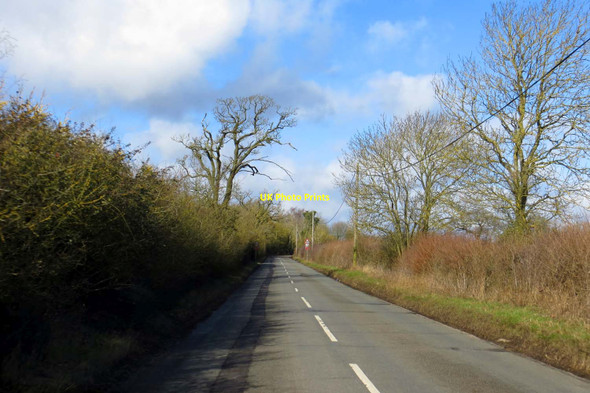 Photo 6"x4" Road to Gawcott Hillesden c2015