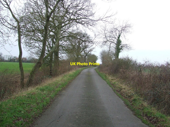 Photo 6"x4" Dunwich Lane Peasenhall c2015