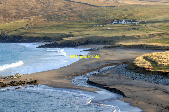 Photo 6"x4" Burn of Norwick from above the Banks Kirkaton c2015