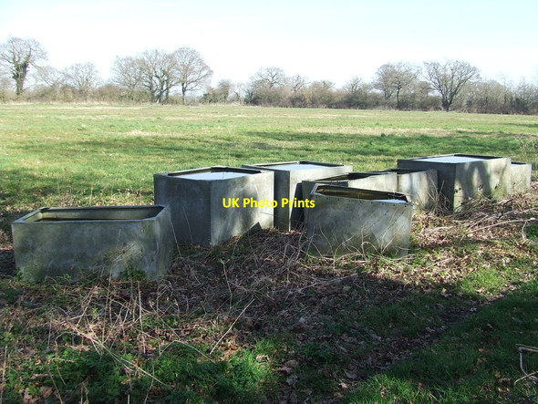 Photo 6"x4" Old Water Tanks Mells\/TM4076 c2015