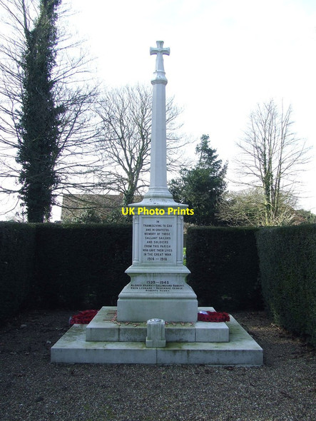 Photo 6"x4" War Memorial Wenhaston c2015