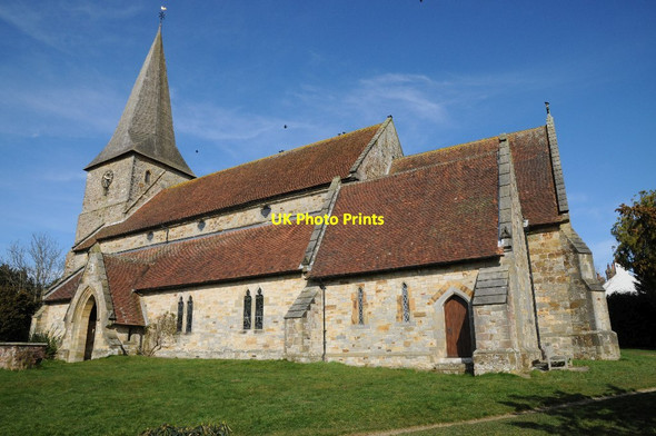 Photo 6"x4" Old Heathfield Church Heathfield\/TQ5821 c2015