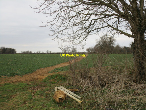 Photo 6"x4" Footpath to Mixbury Mixbury c2015