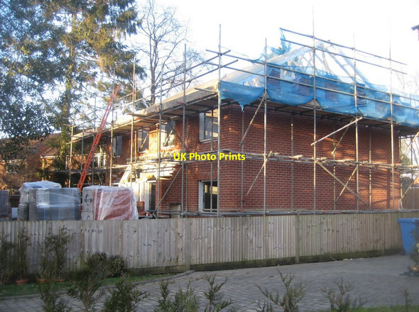 Photo 6"x4" Rapidly rising new build Frimley c2015