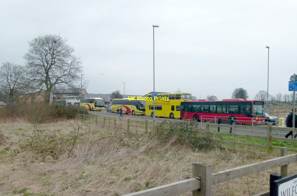 Photo 6"x4" Bus parade West Bridgford c2015