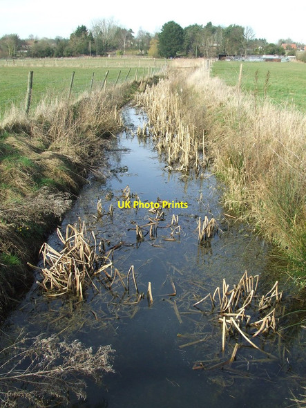 Photo 6"x4" Drainage Ditch Mells\/TM4076 c2015