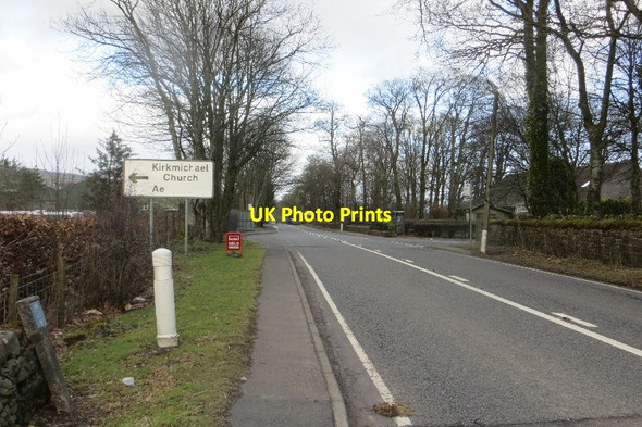 Photo 6"x4" A701, Parkgate Kirkmichael Mains c2015