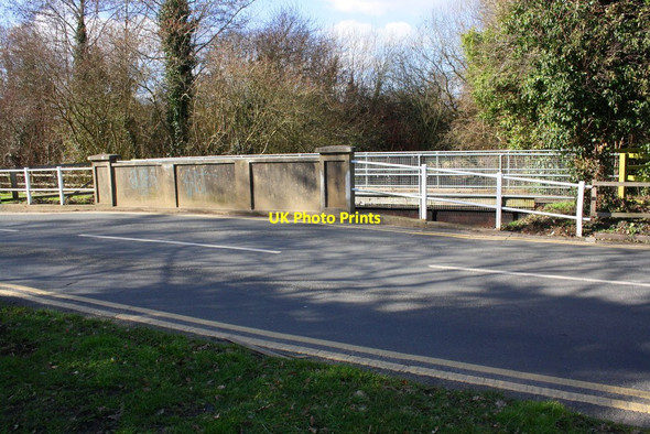 Photo 6"x4" Bridges over Emm Brook on Emmbrook Road Wokingham c2015