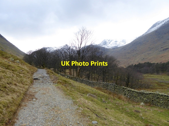 Photo 6"x4" Bridleway up Grisedale Bridgend\/NY3914 c2015