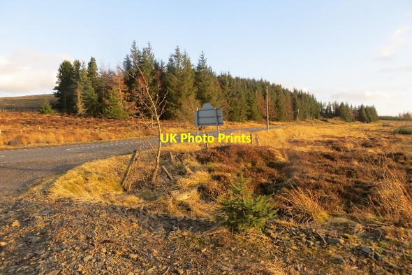 Photo 6"x4" A701 below Bog Hill Bog Hill c2015