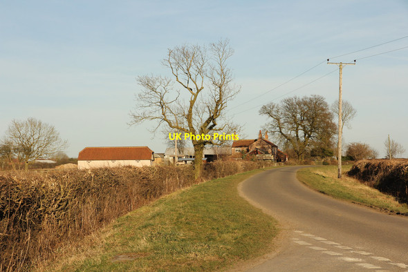 Photo 6"x4" View to Dean House Gautby c2015