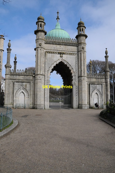 Photo 6"x4" North Gate, Brighton Pavilion Brighton\/TQ3106 c2015