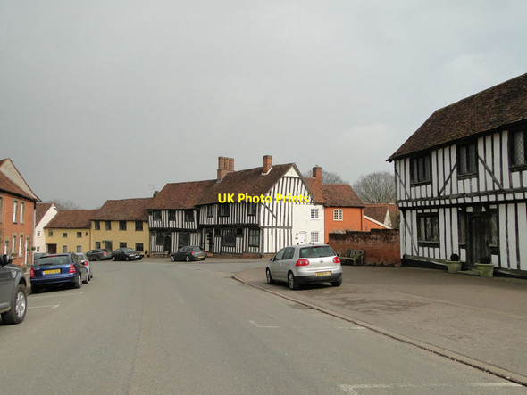 Photo 6"x4" Church Street, Lavenham Lavenham c2015