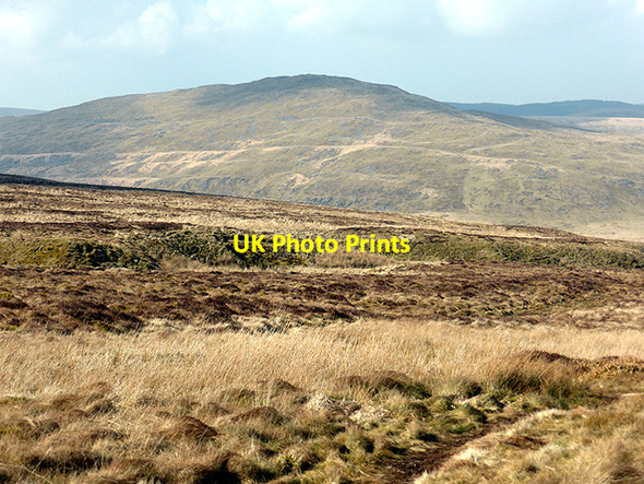 Photo 6"x4" A view towards Drosgol Bryn y Beddau c2015