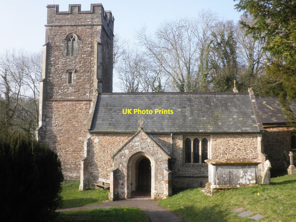 Photo 6"x4" All Saints Church, Aisholt Aisholt c2015