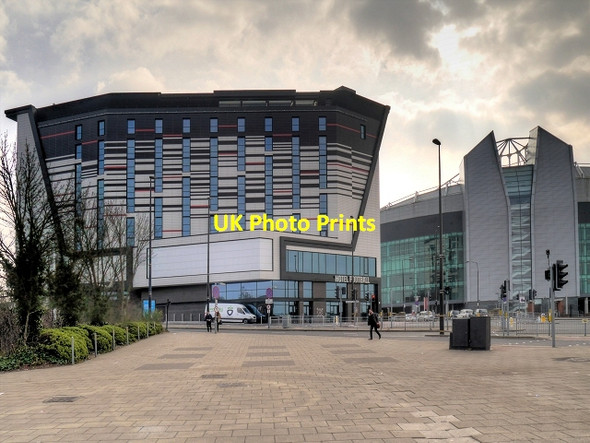 Photo 6"x4" Hotel Football, Old Trafford Salford\/SJ8098 c2015
