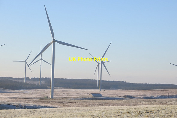 Photo 6"x4" West Browncastle wind farm Calder Water\/NS6242 c2014