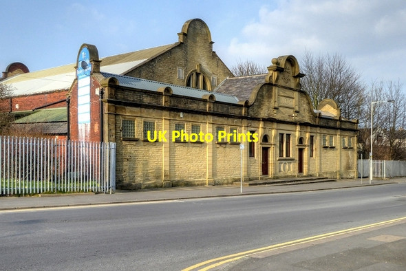 Photo 6"x4" Former Bradley Public Swimming Baths, Bradley Road Nelson\/SD8637 c2015