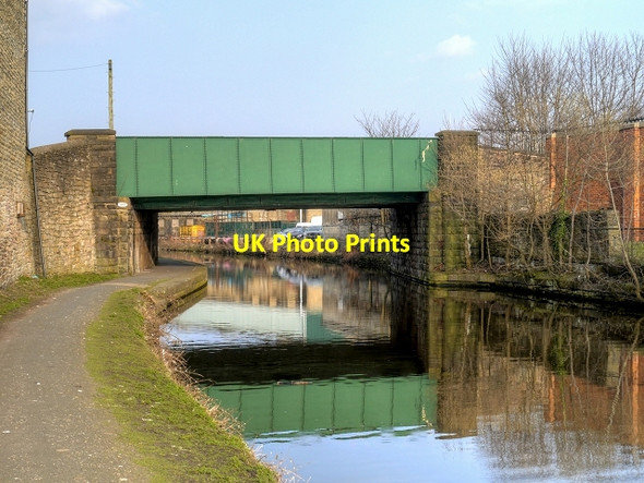 Photo 6"x4" Leeds and Liverpool Canal, Seedhill Bridge Barrowford c2015