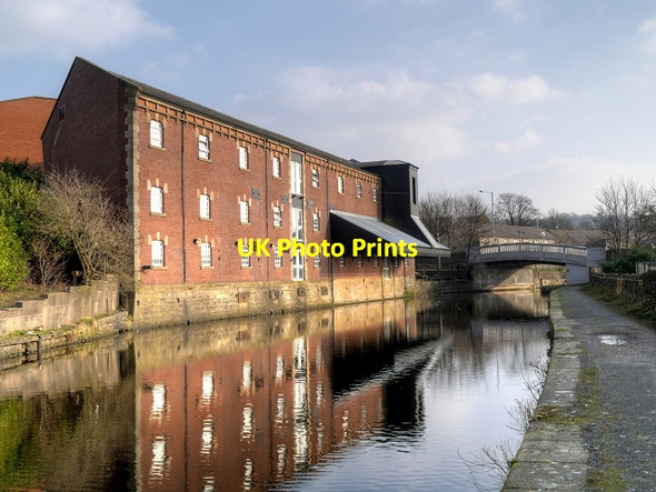Photo 6"x4" Leeds and Liverpool Canal Warehouse, Nelson Barrowford c2015