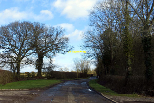 Photo 6"x4" The road to Gawcott Barton Hartshorn c2015