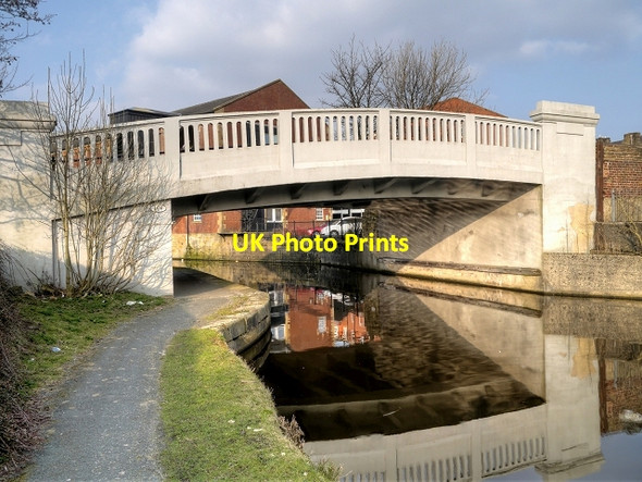 Photo 6"x4" Leeds and Liverpool Canal, Nelson Bridge (#141A, Carr Road) Nelson\/SD8637 c2015