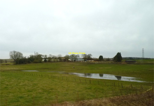 Photo 6"x4" Fosterton farm Cluny\/NT2495 c2015