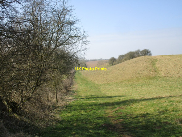 Photo 6"x4" Bridleway above Benniworth Haven Donington on Bain c2015