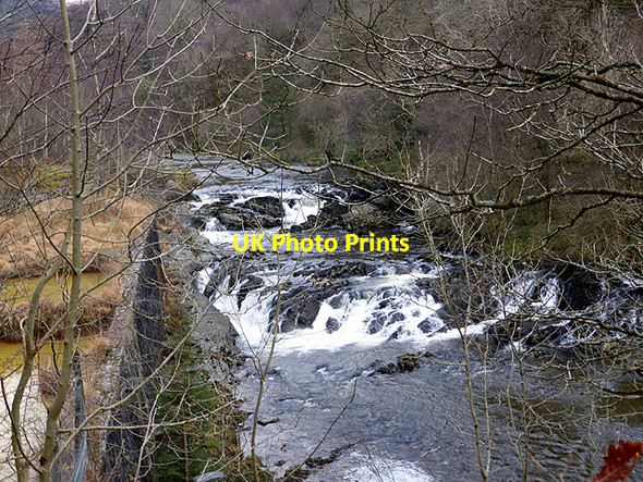 Photo 6"x4" Afon Rheidol Ystumtuen c2015