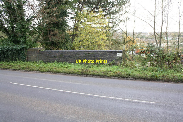 Photo 6"x4" Bridge for Worcester Road (A44) over dismantled railway Chipping Norton c2014