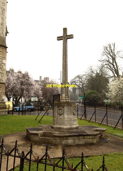 Photo 6"x4" St Mary, Church Street, Stoke Newington - War Memorial Stoke Newington c2015