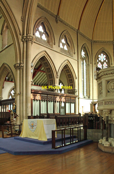 Photo 6"x4" St Mary, Church Street, Stoke Newington - Interior Stoke Newington c2015