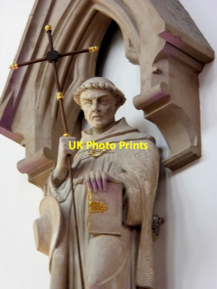 Photo 6"x4" St Bonaventure, Gorton Monastery Great Nave Droylsden c2015