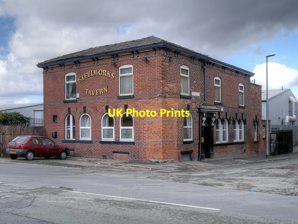Photo 6"x4" Steelworks Tavern, Gorton Lane Droylsden c2015