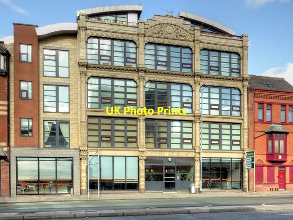 Photo 6"x4" Manchester, The Hudson Building Manchester c2015