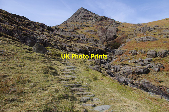 Photo 6"x4" Below Belles Knott Codale Tarn c2015