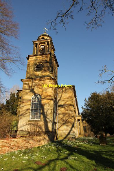 Photo 6"x4" Holy Rood church Moorhouse\/SK7566 c2015