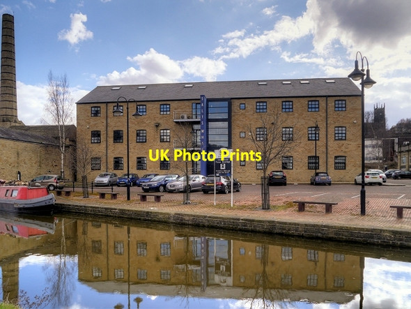 Photo 6"x4" Leeds and Liverpool Canal, Salts Wharf Shipley\/SE1437 c2015