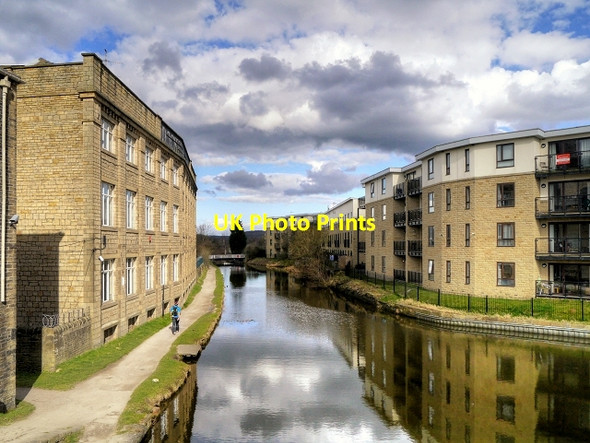 Photo 6"x4" Leeds Liverpool Canal, Junction with Bradford Canal Shipley\/SE1437 c2015