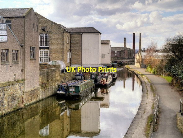 Photo 6"x4" Leeds and Liverpool Canal, Looking West from Shipley Bridge Shipley\/SE1437 c2015