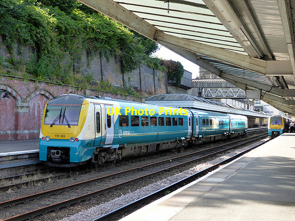 Photo 6"x4" Class 175 diesel multiple units at Shrewsbury Shrewsbury c2014