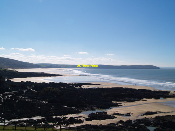 Photo 6"x4" Morte Bay Mortehoe c2015