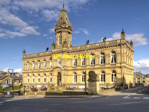 Photo 6"x4" Victoria Hall (formerly Saltaire Institute) Shipley\/SE1437 c2015