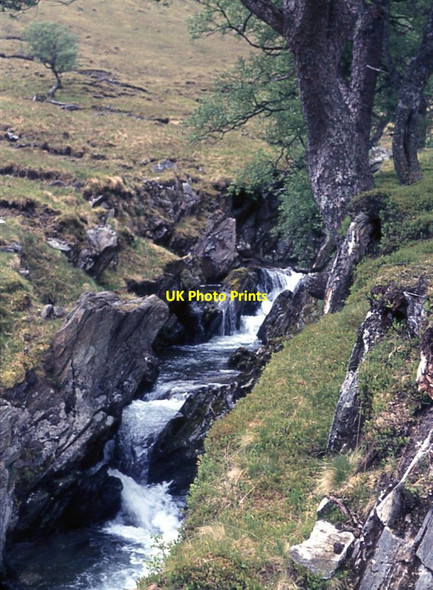Photo 6"x4" Uisge na Cr\u00c3\u00a0laig draining the slopes of A' Ch\u00c3\u00acoch Uisge na Cr\u00e0laig c1977