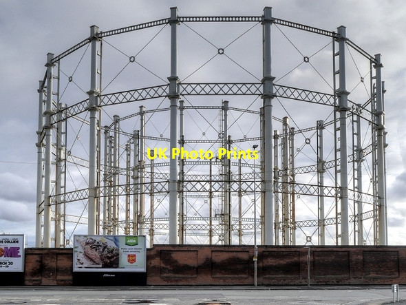Photo 6"x4" Liverpool Street Gasometers Salford\/SJ8098 c2015