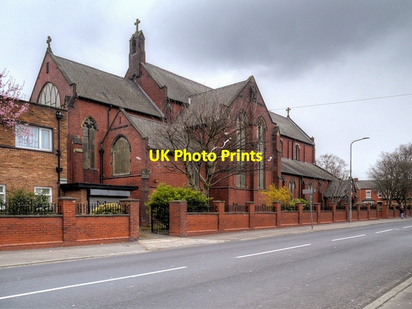 Photo 6"x4" St Thomas of Canterbury Roman Catholic Church, Higher Broughton Manchester c2015