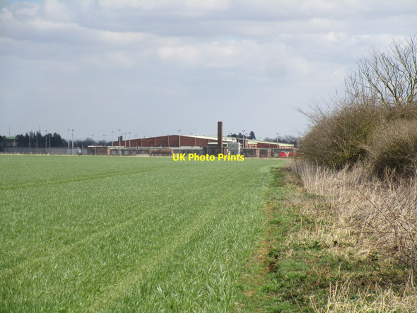 Photo 6"x4" Buildings at RAF Digby Ashby de la Launde c2015
